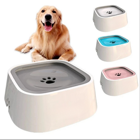 短頭種対応 浮遊式ウォーターボウル 1.5L 水はね防止 犬用 給水器