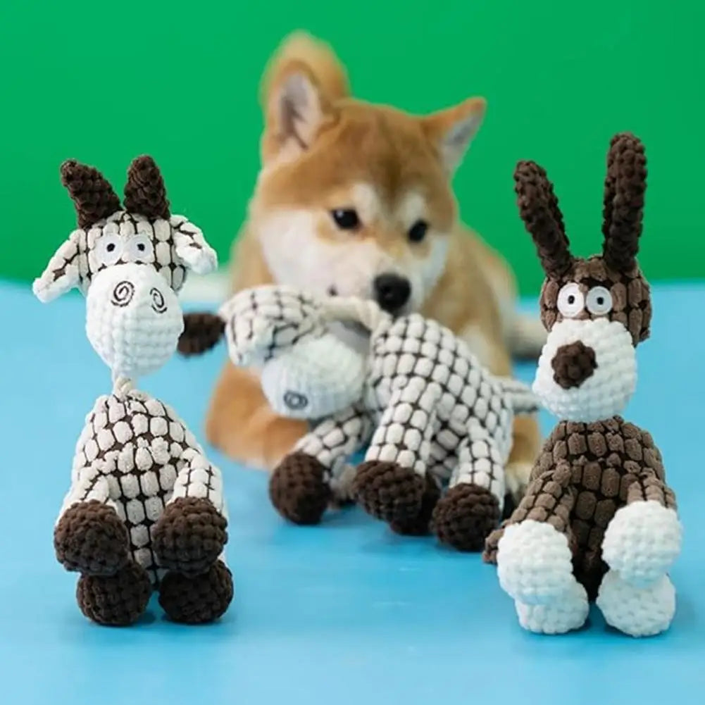 小型犬・中型犬用 ぬいぐるみおもちゃ 噛む・ストレス解消 耐久性素材,2点目以降10％割引