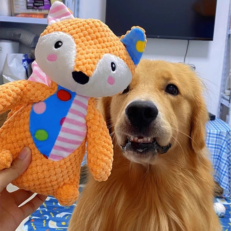 犬猫用 インタラクティブ ぬいぐるみおもちゃ 噛む・遊ぶ・ストレス解消,2点目以降10％割引