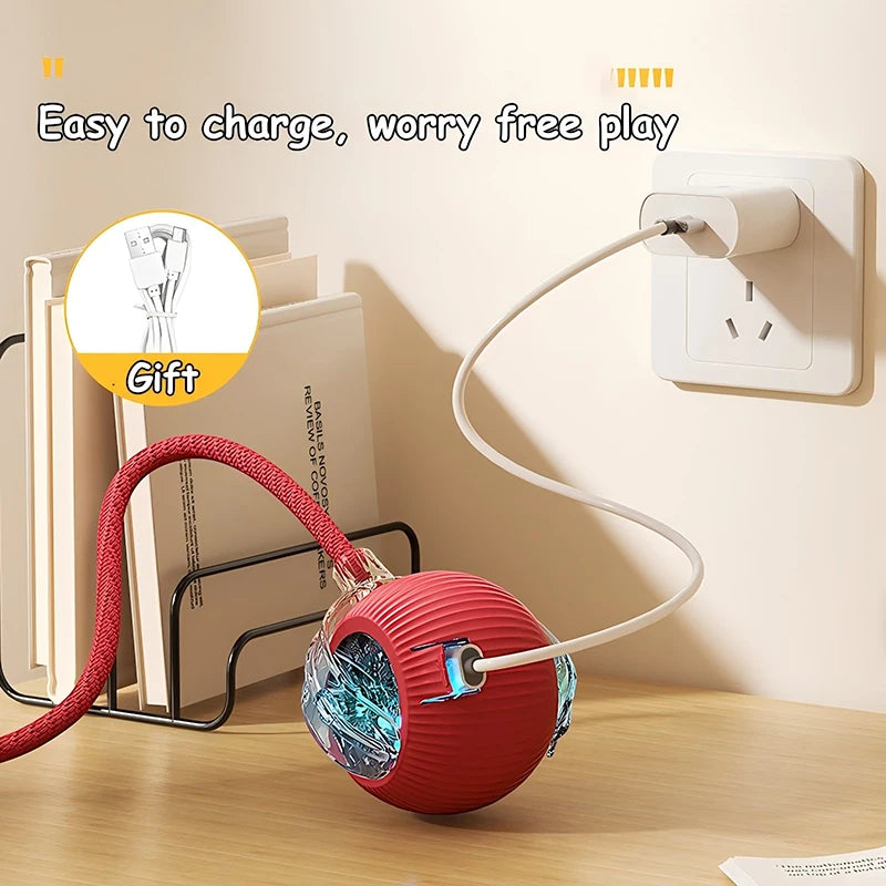 スマート電動ボール 猫用おもちゃ USB充電式,2点目以降10％割引