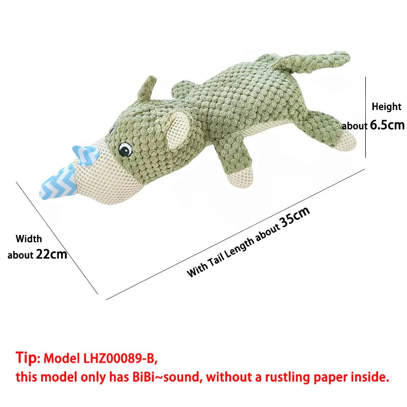 犬猫用 インタラクティブ ぬいぐるみおもちゃ 噛む・遊ぶ・ストレス解消,2点目以降10％割引